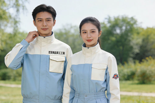 郑州百货商场定做员工春节工作服多少钱一套